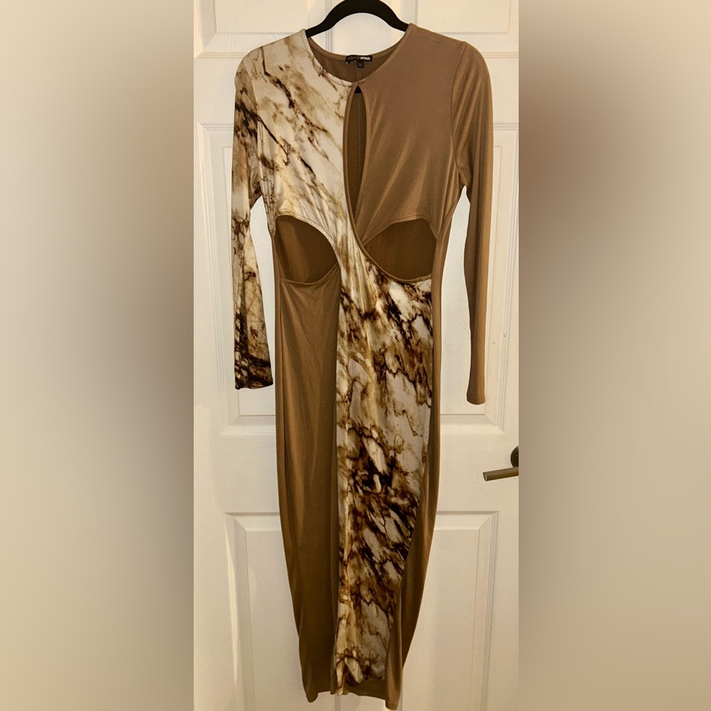 Just A Little Bit Cut Out Dress